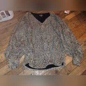 Leopard Print Blouse